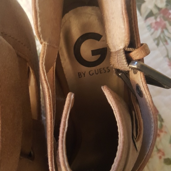 Guess open toe booties, Size 11 - Picture 4 of 5